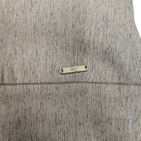 S & Co Womens Skort Size Large Activewear Gray & Blue Pull-On Stretch Comfort Sh - Picture 3 of 11